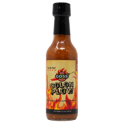 Colon Plow Hot Sauce- 5 Ounce Bottle