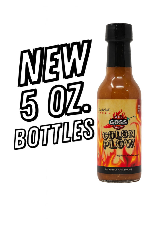 Colon Plow Hot Sauce- 5 Ounce Bottle